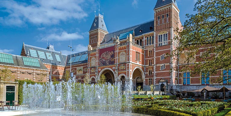 Rijksmuseum in Amsterdan, the Netherlands